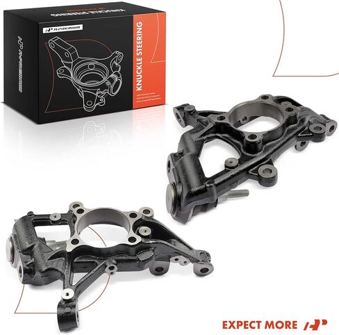 A-Premium 2 x Front Left and Right Suspension Steering Knuckle Compatible with Ford Explorer 2020-2025, with ABS Hole, Driver and Passenger Side in Saudi Arabia