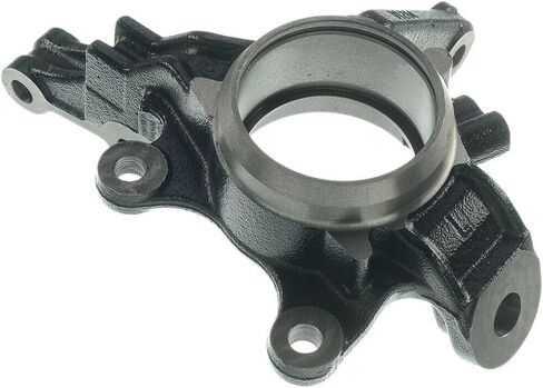 2 قطعة مجموعة مفصل التوجيه التعليق الأمامي الأيسر الأيمن الصلب الأسود مع ثقب ABS in Kuwait