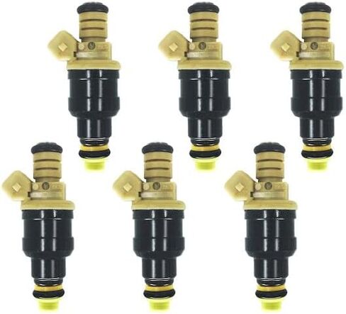 Fuel Injector Kit - 6 Piece - Compatible with 1986-1990 Ford Bronco II 2.9L V6 in Saudi Arabia