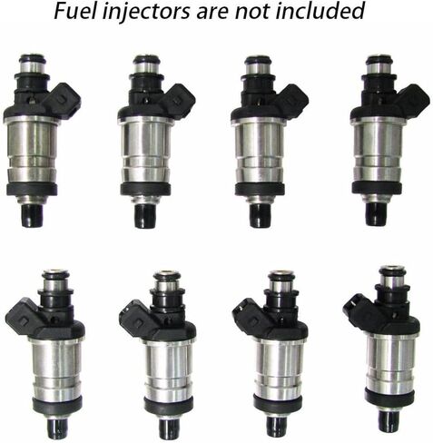 Marine Set of 8 Replacement O-rings Compatible with Mercruiser Seals Fuel Injector 805225A1 in Kuwait