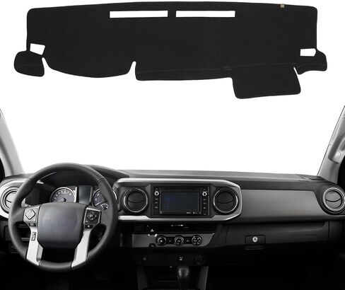 KEYOOG Dashboard Cover Dash Mat Fit for 2018-2013 to-yota RAV4 (Not Fit 13-14 Submodel:EV),Car Dash Board Mat Anti-Glare Carpet,Non-Slip Pad Sunshield Protector (Grey) in Saudi Arabia