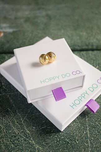 أقراط بيسبول من الذهب عيار 18 قيراط للنساء | هدايا وإكسسوارات مجوهرات البيسبول in Kuwait