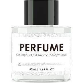 إعادة تعبئة معطر هواء السيارة الذكية - كولونيا - إعادة تعبئة العطور المخصصة، إعادة تعبئة موزع روائح السيارة سعة 50 مل، استبدال رائحة طويلة الأمد لموزع الروائح المحمول، تتوفر روائح متنوعة in Kuwait