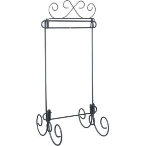 Ackfeld 6in x 12in Scroll Single Stand Silver, 6" x 12" in Kuwait