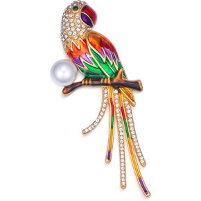 الطيور موضوع بروش دبوس لطيف الطيور الحيوان دبابيس اكسسوارات عيد الميلاد هدية عيد ميلاد للنساء in Kuwait