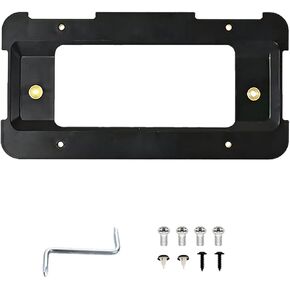 No Drill Rear License Plate Holder, License Plate Frames for BMW 1/2/ 3/5 / 6/ X Series, 328i 323i 528i M3, with Screws in Kuwait