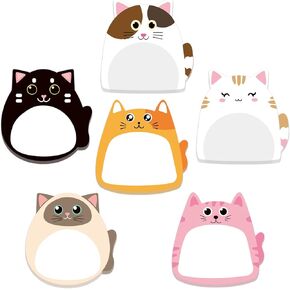 30 حزمة 600 ورقة ملاحظات لاصقة للقطط ملاحظات لاصقة للحيوانات للمعلمين والفصول الدراسية وسادات مذكرة تقدير المعلم لمحبي القطط هدية عيد الحب للمنزل والمكتب واللوازم المدرسية in Kuwait