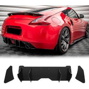 Rear Bumper Diffuser for Nissan 370Z Base 2009-2020 Glossy Black ABS Rear Diffuser Lower Spoiler Splitter Bumper Lip in Kuwait