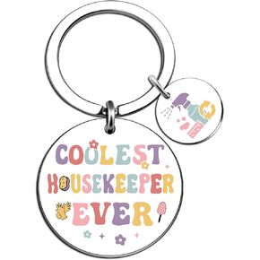 هدايا تقدير التدبير المنزلي للنساء، سلسلة مفاتيح لطيفة لمدبرة المنزل، هدايا أسبوع التدبير المنزلي لمدبرة المنزل، أروع مدبرة منزل على الإطلاق ديكور حشوات تخزين عيد الميلاد in Kuwait