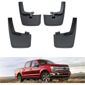 اللوحات الطينية Kiwi Master لسيارة 2015-2022 Chevy Colorado، GMC Canyon بدون مشاعل أو كسوة (باستثناء ZR2) واقيات الطين الأمامية والخلفية شديدة التحمل in Kuwait