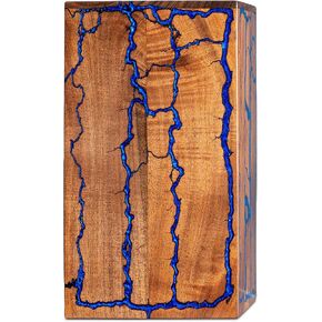 جرة خشبية من إنتاج للرماد للبالغين، صندوق تذكاري صغير لحرق الجثث، للكلاب والقطط التذكارية للحيوانات الأليفة، حامل جنازة صغير للرماد البشري، عرض منزلي، 20 رطلاً in Kuwait