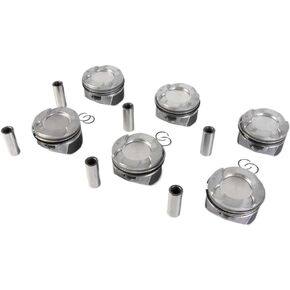 6-Piece Piston Rings Kit STD 84mm Compatible with N55B30 N55B30A Engines for F21 F30 F10 X3 X4 X5 X6 Models 2010-2017 in Kuwait