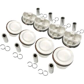 8 قطعة حلقات مكبس المحرك مجموعة 1570300517 1570300317 2780301317 1570300117 متوافق مع W166 C218 X218 W212 S212 M157 5.5L in Kuwait