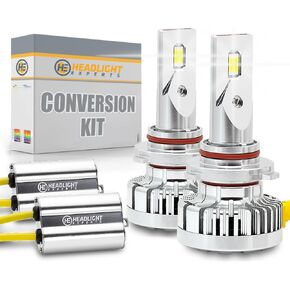 مجموعة مصابيح 9005 لعام 2016 Can-Am Motorcycle Spyder RT التوصيل والتشغيل 6000K 22,000 لومن مع Canbus مدمج خالٍ من الأخطاء (حزمة من 2) ضوء الضباب in Kuwait