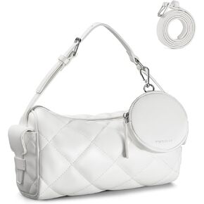 حقيبة كتف TOPEAST للنساء من الجلد النباتي حقائب كروس مبطنة للنساء حقيبة يد هوبو صغيرة مع حزام قابل للتعديل in Kuwait