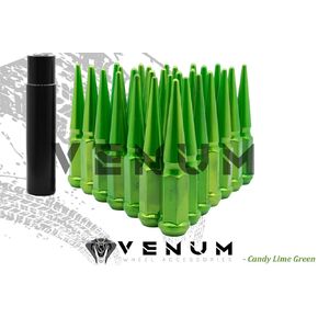 20 قطعة M14x1.5 صواميل عروة خضراء ليمونية كاندي - مطلية بالمسحوق - بطول 4.5 بوصة متوافقة مع دودج تشارجر SRT SXT 2009-2020 تشالنجر SRT ديمون + المزيد من عجلات ما بعد البيع in Kuwait