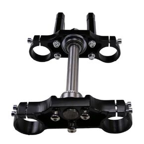 Dirt Bike Triple Tree Clamp Set 45mm 48mm, Handlebar Riser Top Clamp for Pit Pro 125 140 150cc, Motorcycle Fork Steering Stem Clamp Kit in Saudi Arabia