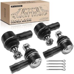 A-Premium Set of 4, Front Inner & Outer Tie Rod End Kit, Compatible with Honda Passport 94-97, Acura SLX 96-99, Isuzu Amigo 89-94, Pickup 88-95, Rodeo 91-97, Trooper 87-02, VehiCROSS 99-01 in Saudi Arabia