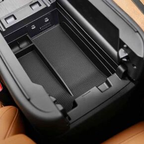 Center Console Organizer for 2024 2025 Mazda CX-90 CX90 CX-70 CX70, Armrest Storage Box Car Insert Tray TPE Mazda CX90 Accessories Interior-Black in Kuwait