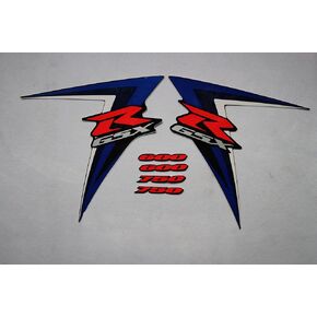 Motorcycle Full Kit Sticker Decal Decorative Protector for GSX-R750 GSX-R600 K6 2006 2007 GSXR 600 750 K6 06 07 Blue in Saudi Arabia