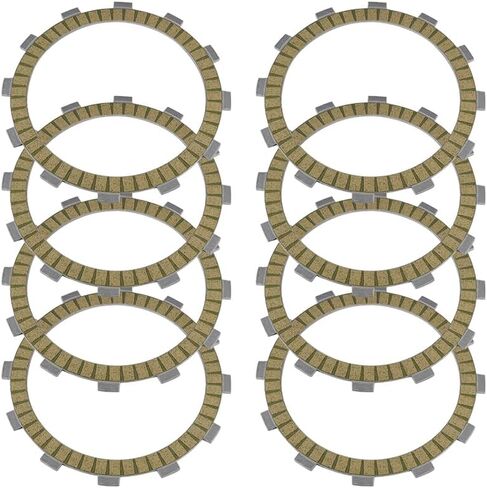 Clutch Friction Plates OEM: 13088-1146 (Friction Plates 8 Pieces), for Kawasaki VN1600 Vulcan 1600 Classic, for Kawasaki VN1600 VN1600 Classic Tourer 2005-2006, for Kawasaki VN1600 Vulcan 1600 Nomad in Saudi Arabia