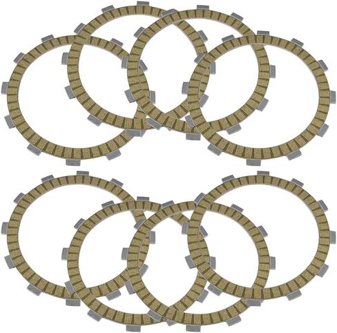 Clutch Friction Plates OEM: 13088-1146 (Friction Plates 8 Pieces), for Kawasaki VN1600 Vulcan 1600 Classic, for Kawasaki VN1600 VN1600 Classic Tourer 2005-2006, for Kawasaki VN1600 Vulcan 1600 Nomad in Saudi Arabia