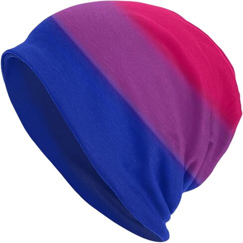 Pride Beanie Chemo Hat Cancer Headwear Knitted Hats Baggy Slouchy Scarf Cap for Adults Women Men in Saudi Arabia