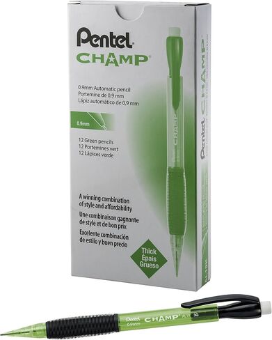 Pentel Champ Starter Set Automatic Pencil with Lead, 0.5mm, Assorted Barrels, 1 Pack (ACEBP) in Saudi Arabia