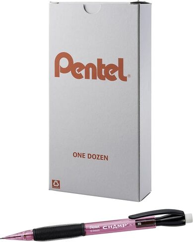 Pentel Champ Starter Set Automatic Pencil with Lead, 0.5mm, Assorted Barrels, 1 Pack (ACEBP) in Saudi Arabia