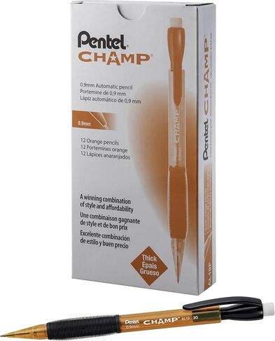 Pentel Champ Starter Set Automatic Pencil with Lead, 0.5mm, Assorted Barrels, 1 Pack (ACEBP) in Saudi Arabia