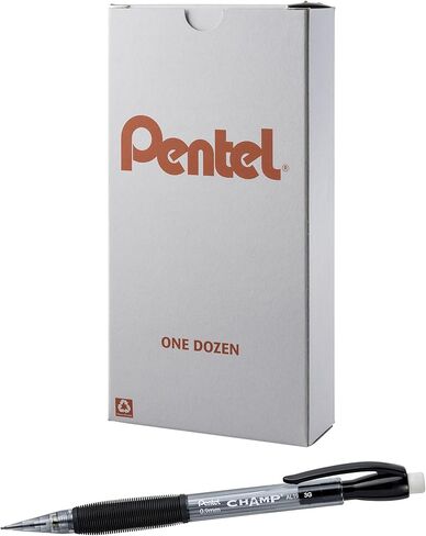 Pentel Champ Starter Set Automatic Pencil with Lead, 0.5mm, Assorted Barrels, 1 Pack (ACEBP) in Saudi Arabia