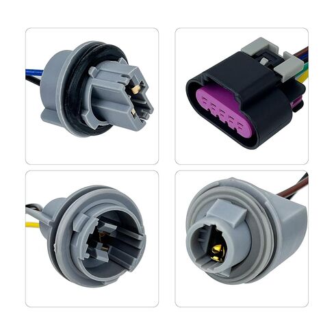 Rear Tail Light Lamp Wiring Harness Socket 22787445 Compatible with Chevy Suburban Tahoe GMC Yukon in Kuwait