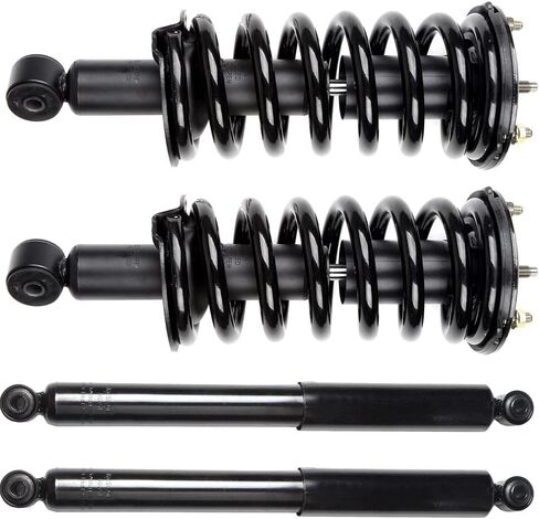 لفائف الربيع امتصاص الصدمات يصلح ل 2004 2005 2006 2007 2008 2009 2010 2011 2012 2013 لنيسان لتيتان الدعامات الأمامية والخلفية والصدمات الجمعية الكاملة استبدال 171358 الدعامات الصدمات عدة in Kuwait