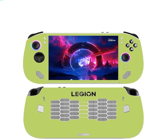 غطاء لاصق من الفينيل بلون سادة لهاتف Legion Go S غطاء واقٍ (أسود) in Saudi Arabia