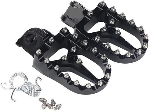 For GasGas for EC 50 125 200 250 300 450 515 for EC125 EC200 for EC250 EC300 EC450 Accessories Foot Pegs Rests(Black) in Saudi Arabia