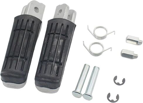 Universal Motorcycle Front Rear Footrests Footpegs Pedals Set for Yamaha for YZF1000 R1 for FZ6R FZ6 for FJR1300 Motorcycle(Front) in Saudi Arabia