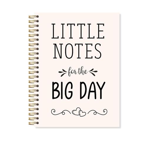 OSLYSOF Wedding Planning Spiral Notebook, Marriage Journal for Couples, Engagement Gifts for Couples Notebooks for Note Taking, Bride and Groom Gifts, 5.5x8.3 Inch with 164 Pages in Saudi Arabia