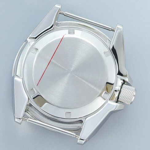 43mm Stainless Steel Watch Case with Sapphire Glass Ceramic Bezel for NH35 NH36/34 Movement for SKX007 Samurai Dive Watch in Saudi Arabia