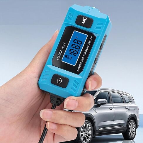 Automotive Circuit Fault Probe Tester, Automotive Current Testers, Car Circuit Probe Testers, Fuses Testers, Diagnostic Tool LCD Backlit Display Fault Detection 0.01a~19.99a Leakage in Kuwait