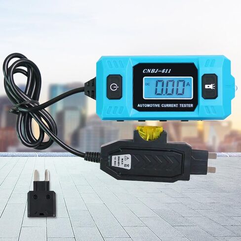 Automotive Circuit Fault Probe Tester, Automotive Current Testers, Car Circuit Probe Testers, Fuses Testers, Diagnostic Tool LCD Backlit Display Fault Detection 0.01a~19.99a Leakage in Kuwait