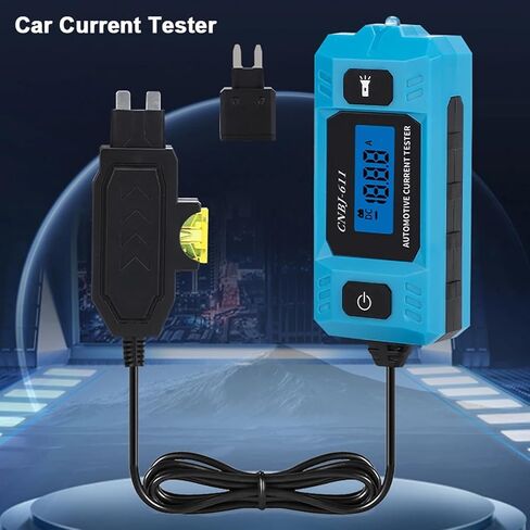 Automotive Circuit Fault Probe Tester, Automotive Current Testers, Car Circuit Probe Testers, Fuses Testers, Diagnostic Tool LCD Backlit Display Fault Detection 0.01a~19.99a Leakage in Kuwait