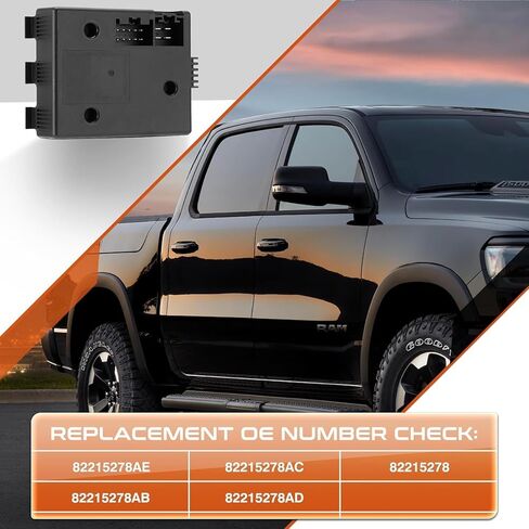 82215040AC Trailer Brake Controller Module Compatible with Ram 2016-2018 1500 2500 3500 4500 5500,In-Dash Trailer Brake Control Module Kit OE Replace 82215040 82215040AB 68105206AB in Saudi Arabia