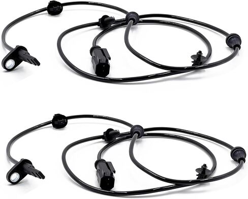 2Pcs Front Left and Right ABS Wheel Speed Sensor Compatible with Ford 2013-2018 Explorer 2013-2019 Flex Replacement for Lincoln 2013-2016 MKS 2013-2019 MKT Replaces DA8Z2C204A ALS2592 in Saudi Arabia