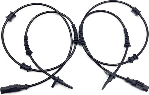 2Pcs Rear Left and Right ABS Wheel Speed Sensor Compatible with Ram 2014-2019 ProMaster 1500 2500 3500 L4 V6 3.0L 3.6L Replaces 51960588 68199238AA 0265009699 68199238AB ALS2822 5S13963 in Saudi Arabia