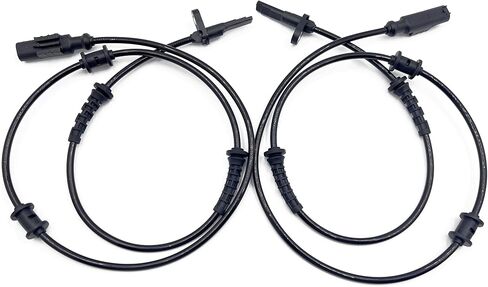 2Pcs Rear Left and Right ABS Wheel Speed Sensor Compatible with Ram 2014-2019 ProMaster 1500 2500 3500 L4 V6 3.0L 3.6L Replaces 51960588 68199238AA 0265009699 68199238AB ALS2822 5S13963 in Saudi Arabia