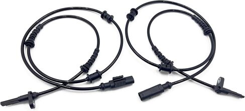 2Pcs Rear Left and Right ABS Wheel Speed Sensor Compatible with Ram 2014-2019 ProMaster 1500 2500 3500 L4 V6 3.0L 3.6L Replaces 51960588 68199238AA 0265009699 68199238AB ALS2822 5S13963 in Saudi Arabia