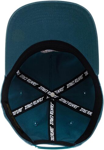 SANTA CRUZ Sol Spiral Snapback Unstructured Hat Deep Teal OS Unisex in Saudi Arabia