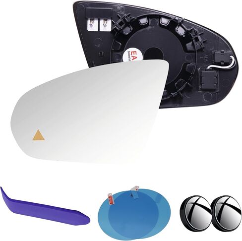 EAP Driver Side Mirror Glass Compatible With Mercedes A CLA SL AMG GT, Heated With Blind Spot Without Auto Dimming in Saudi Arabia