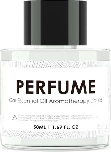 إعادة تعبئة معطر هواء السيارة الذكية - كولونيا - إعادة تعبئة العطور المخصصة، إعادة تعبئة موزع روائح السيارة سعة 50 مل، استبدال رائحة طويلة الأمد لموزع الروائح المحمول، تتوفر روائح متنوعة in Kuwait