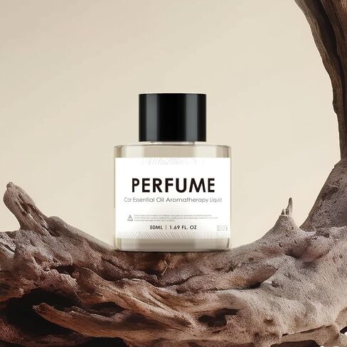 إعادة تعبئة معطر هواء السيارة الذكية - كولونيا - إعادة تعبئة العطور المخصصة، إعادة تعبئة موزع روائح السيارة سعة 50 مل، استبدال رائحة طويلة الأمد لموزع الروائح المحمول، تتوفر روائح متنوعة in Kuwait